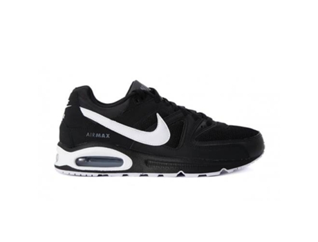Tenis Deportivas NIKE Air Max Command Hombre (Negro - Material Sintético, Cuero Natural - 40,5)