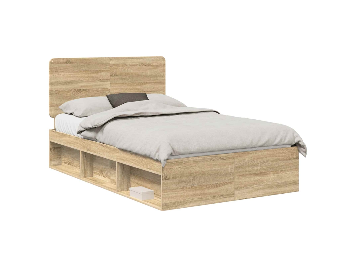 Maison Exclusive - Estructura De Cama Sonoma 120 X 190 Cm Madera De Pino Macizo