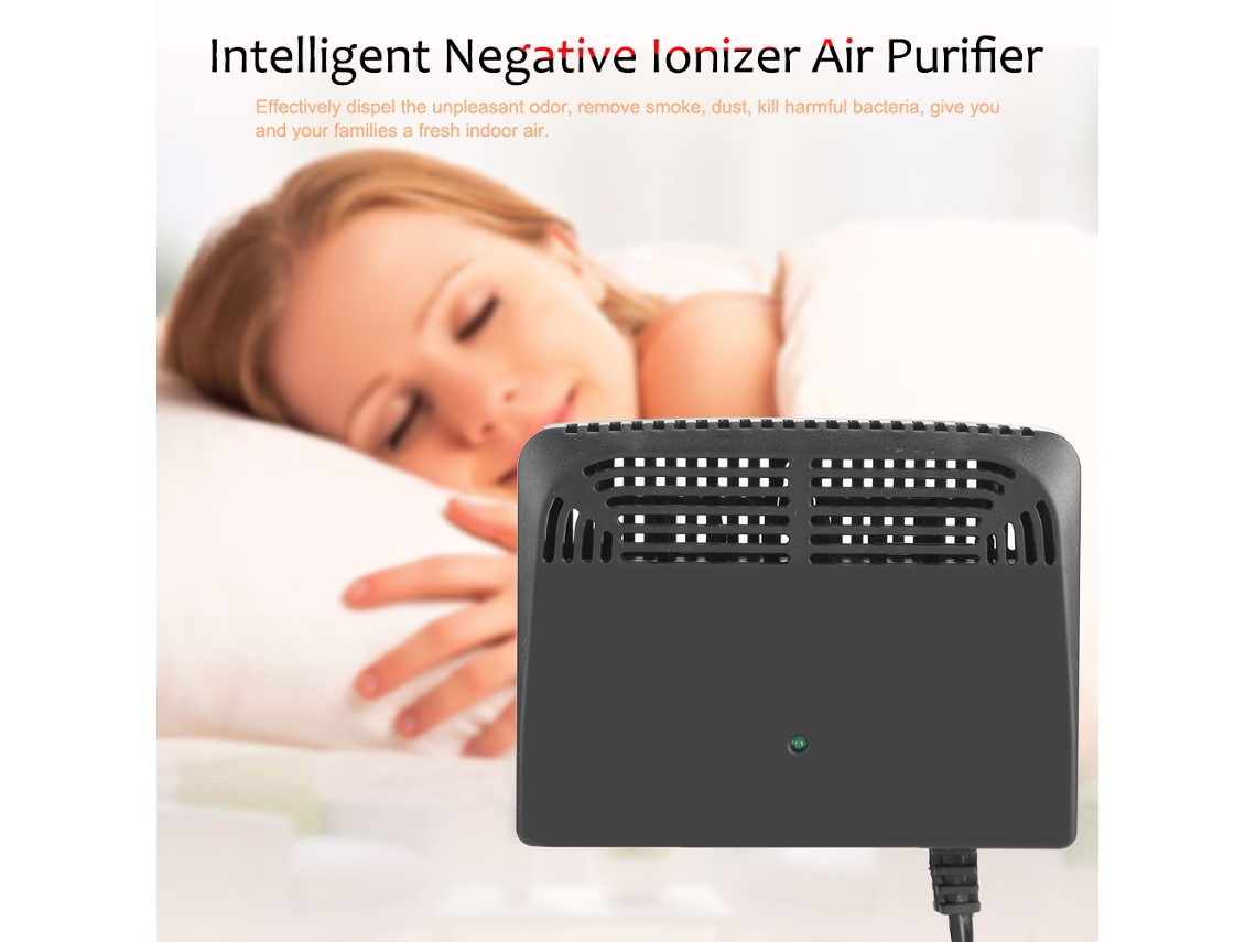 Purificador De Aire Inteligente Con Generador De Iones Negativos Para Dormitorio Y Coche, Con 8 Cabezales De Pulverización.