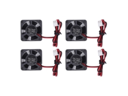 Yncm2026-ventilador Dc Brushless 3010 De Bajo Ruido 2pin Para Impresora 3d Extruder Hot End V6 V5 Cpu 4pcs 24v