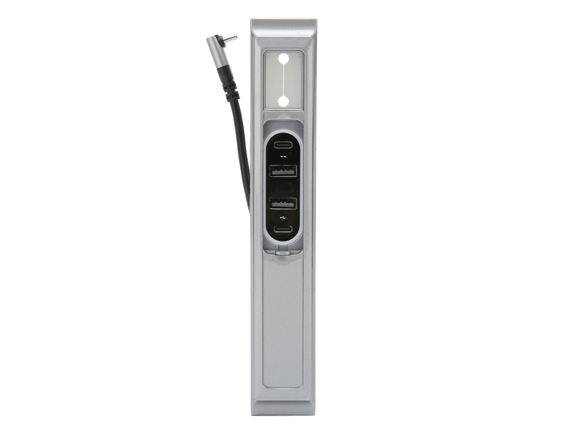 Concentrador Usb Led De 27 W Con Carga Rápida Y Estación De Acoplamiento Multipuerto Para La Consola Central Del Tesla Model 3/y Z62a