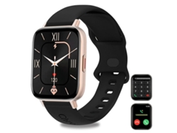Reloj inteligente de 1,69 pulgadas con llamadas Bluetooth, resistente al agua IP67, para Android e iOS, Yunzii