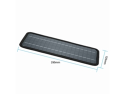 Cargador solar portátil de 18 V y 20 W para vehículos