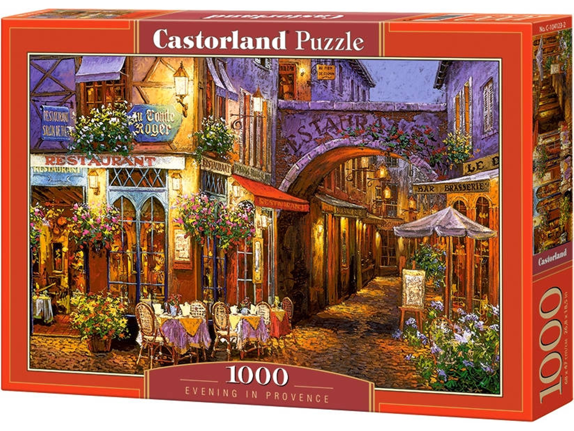 Puzzle CASTORLAND Evening in Provence (1000 Piezas)