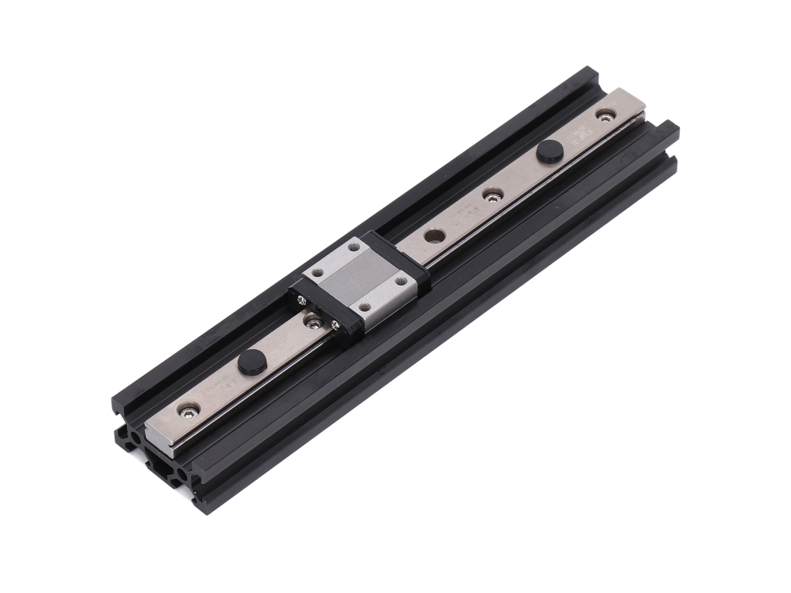 Rail Lineal De Aluminio Con Bloque Deslizante Para Impresora 3d Cnc 200mm 2040v Slot Engranaje Máquina