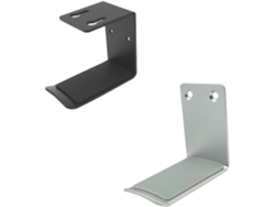2 Soportes Para Casco De Aleación De Aluminio Con Gancho Adhesivo Y Almohadilla De Silicona.