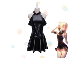 Fasst-traje De Baño Uniforme Cosplay Para Chicas Fate Girls De Spandex Y Algodón Con Pliegues - Cosplayfly