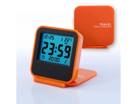 Pequeño Mini Reloj Despertador Digital De Viaje ZMING