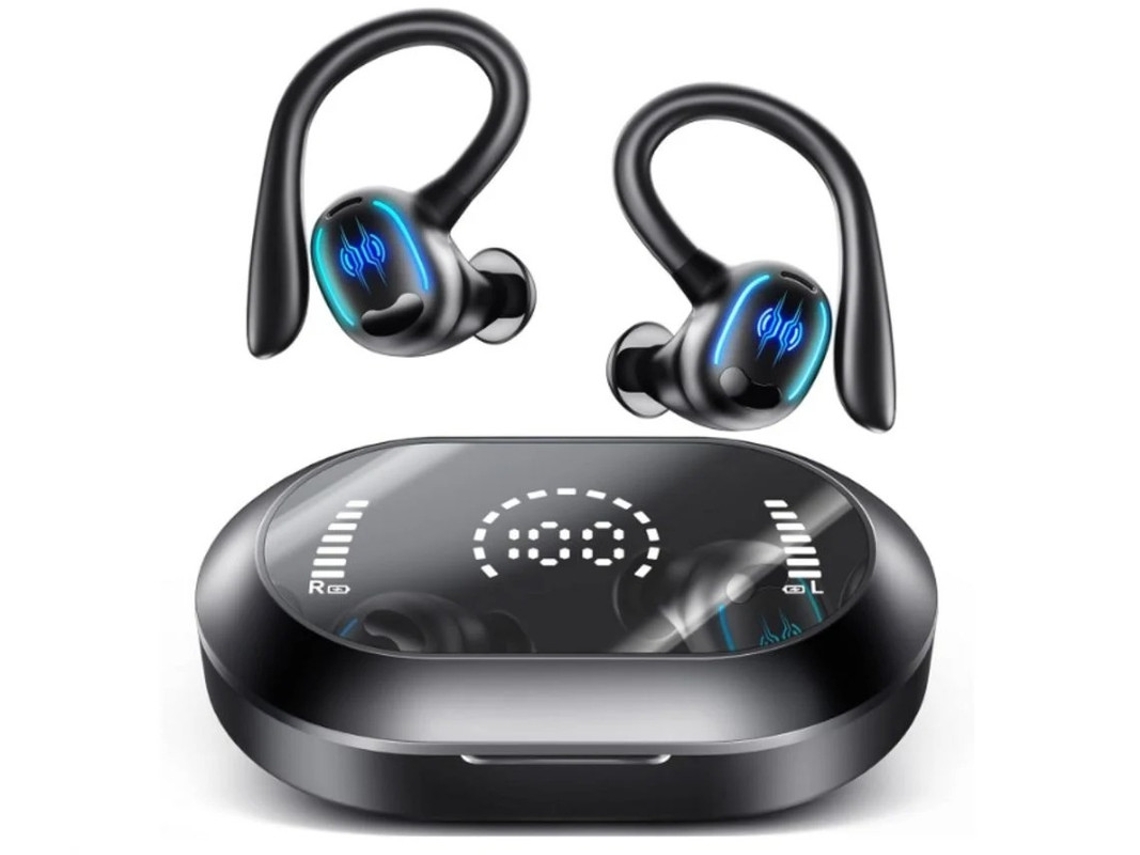 Auriculares Intra Sem Led Yizhood Tecido Bluetooth Azul
