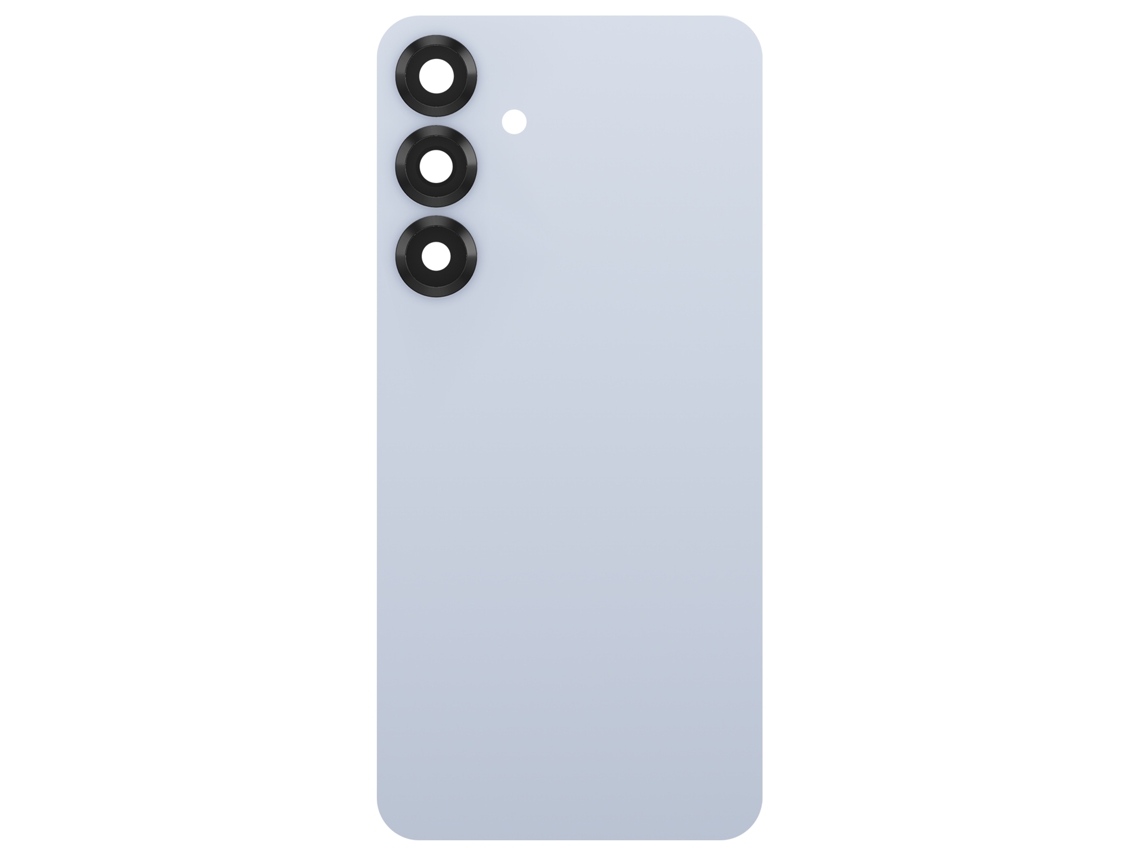 Tapa de batería de repuesto Clappio para Galaxy S25 Plus con adhesivo integrado, azul claro