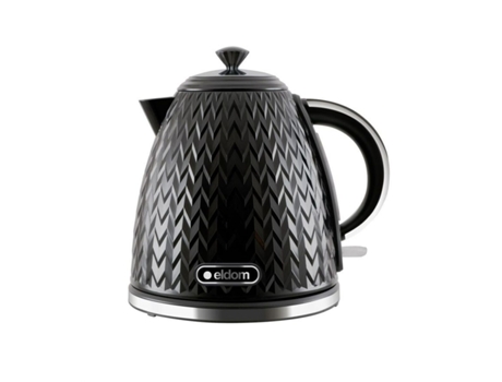 Hervidor ELDOM NELA Negro Plástico 1200 W 2000 W 1,7 L