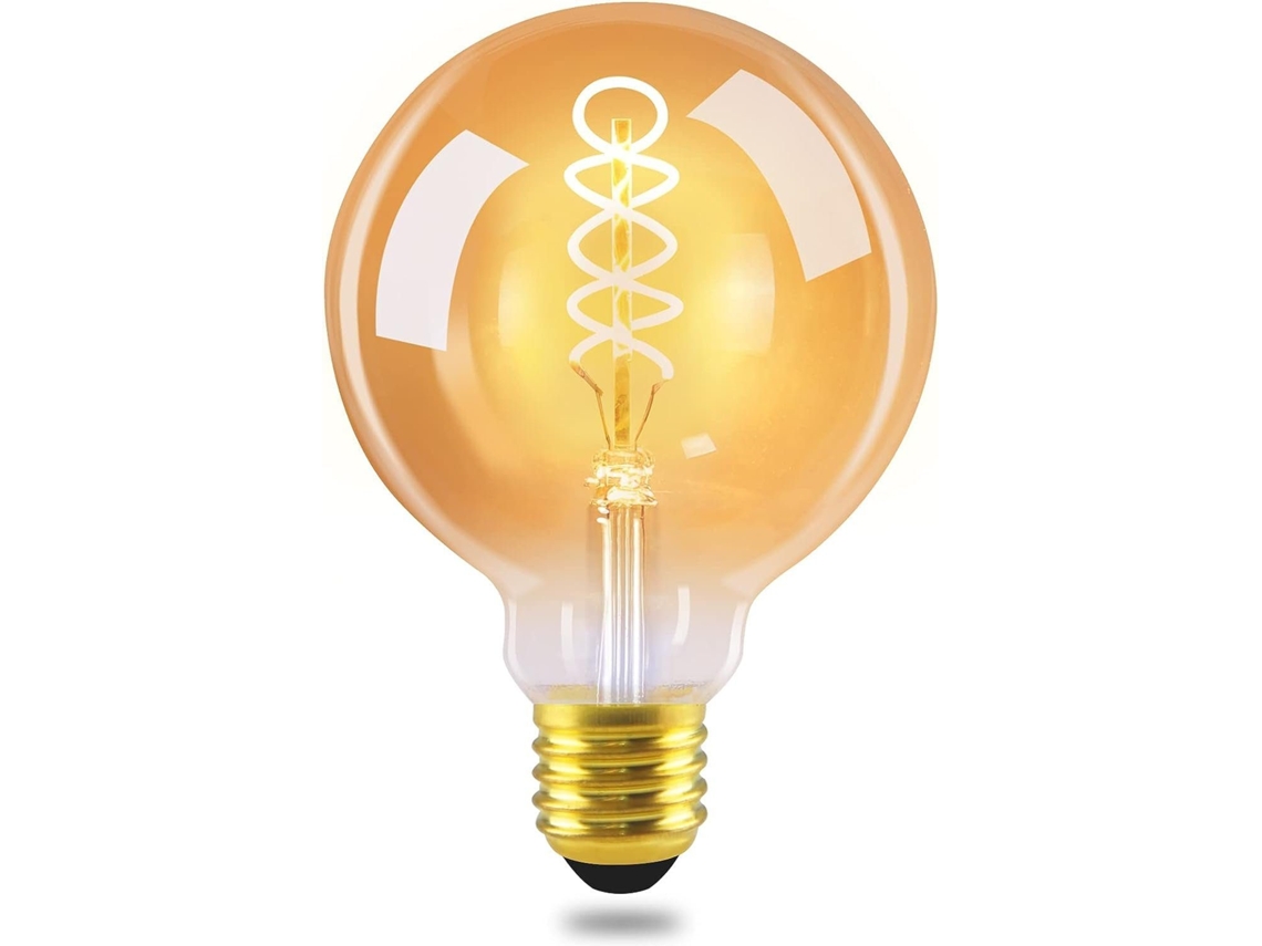 Bombilla LED E27 G95//g125 Bombilla Edison antigua 4w Zmh