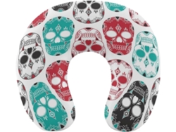 Almohada Viaje: Cabeza Soporte Espuma Viscoelástica Viscoelástica Fácil Relajación Cómodos Familia.brfácil