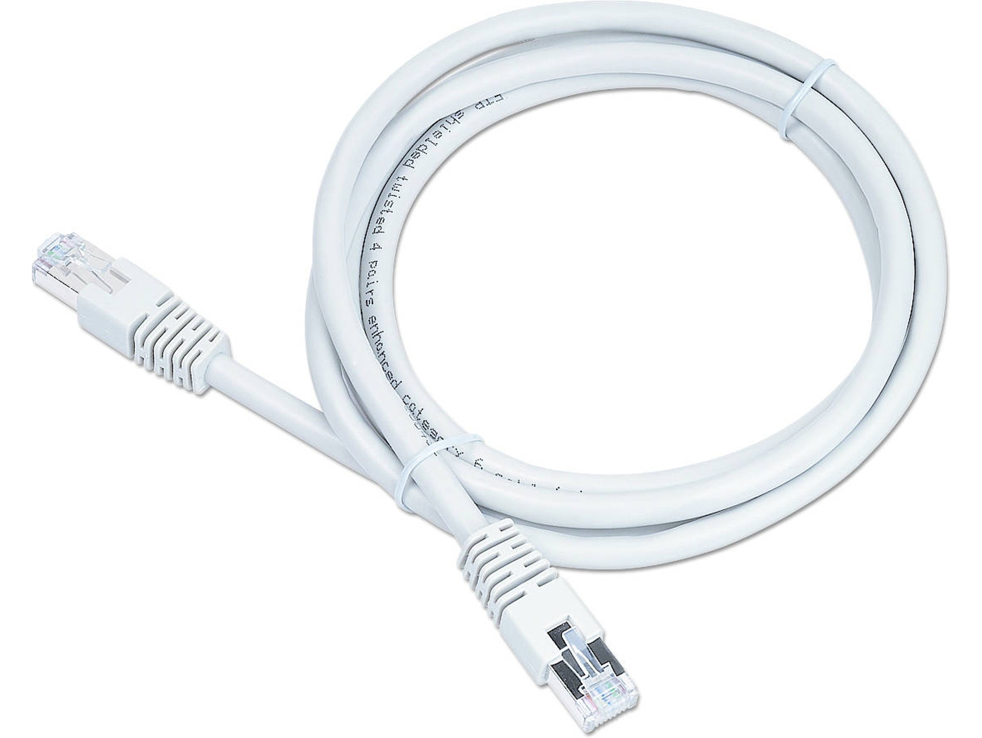 Cable de Red GEMBIRD (RJ45 - 5 m - Blanco)