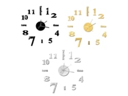 Reloj De Pared Grande Sin Marco Para Armar Uno Mismo, Adhesivo Decorativo Silencioso Para La Pared De La Sala De Estar, Hogar