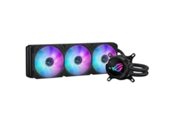 Enfriador líquido de CPU todo en uno ASUS Rog Strix Lc Iii 360 Argb con bloque de agua giratorio 360, ventiladores Rog Argb 360 Premium