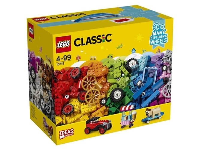 LEGO Classic: Ladrillos Sobre Ruedas (Edad Mínima: 4 - 442 piezas)