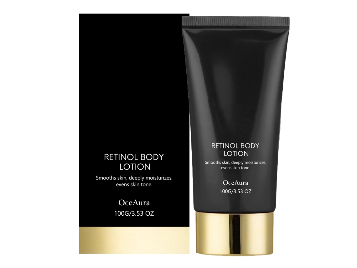 Loción corporal con retinol Oceanaura - Hidratante suave y refrescante para el cuidado diario.