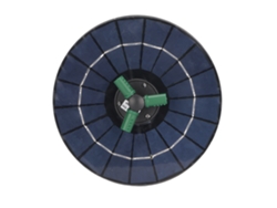 Bomba de agua solar con LED RGB para fuente flotante de jardín exterior
