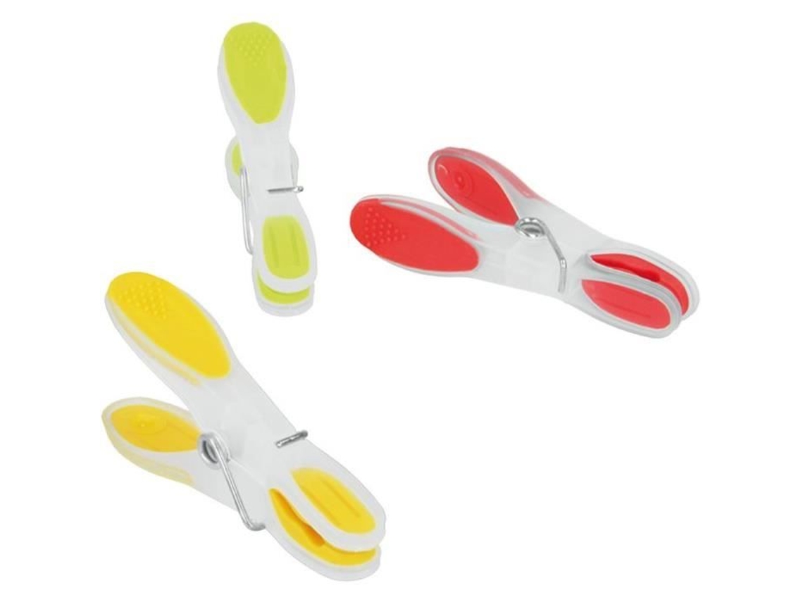 Juego de 20 pinzas para la ropa bimateriales Metaltex