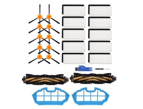 Para Ecovacs N79S N79 accesorios para aspiradoras piezas de repuesto filtro limpiador cepillo principal Cepillo Lateral