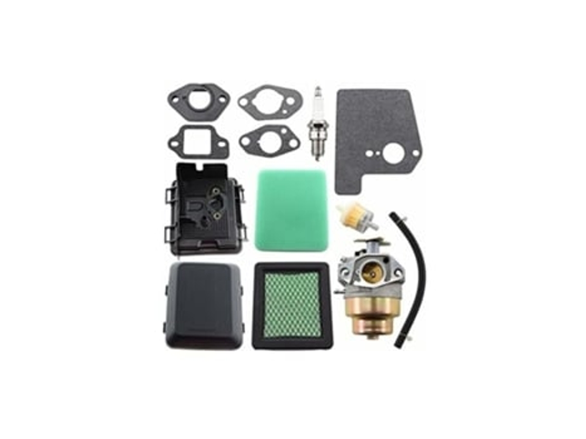 Carburador con filtro de aire, cubierta de filtro de aire, kit para cortacéspedes Gc135, Gc160, Gcv160 y Gcv190. Reemplaza 17231 Zm0 040 Panoona.