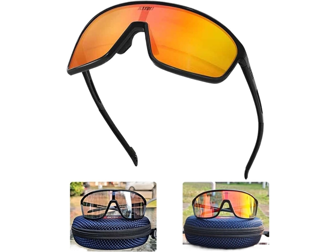 Gafas De Ciclismo. Ciclismo Resistentes Al Viento Para Carretera, Sol Deportivas Hombres Mujeres. Protección