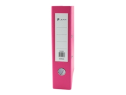 Carpeta para documentos B.active Pink A4 con mecanismo de palanca de 75 mm
