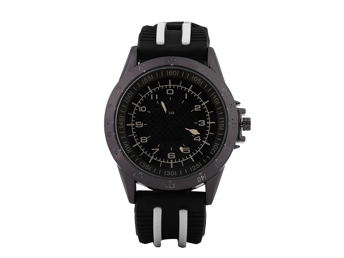Reloj Deportivo Analógico Unisex De Cuarzo Con Correa De Silicona Y Esfera Grande.