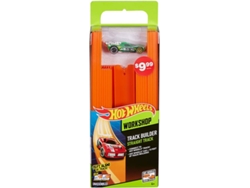 Pista para Coches HOT WHEELS Track Builder Straight Track con Coche