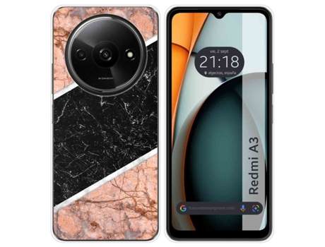Funda para Xiaomi Redmi A3 TUMUNDOSMARTPHONE Silicona Multicolor