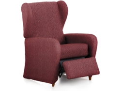 Funda Multielástica para Sillón Relax MILICA Tejido Adaptable Spongy Rojo