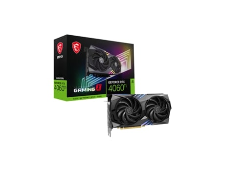 Tarjeta Gráfica MSI Msi Geforce RTX 4060 Ti Gaming X 8G 8Gb Gddr6 Gddr6