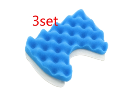 Juego de 3 accesorios para aspiradoras de alta calidad, piezas de filtros de polvo, montón para Samsung Cup Dj97-01158A Sc65 /66/67/68 Series Dj97