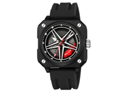 Reloj De Cuarzo Skmei 2362 Con Rueda Giratoria, Resistente Al Agua Hasta 30 M, Unisex.