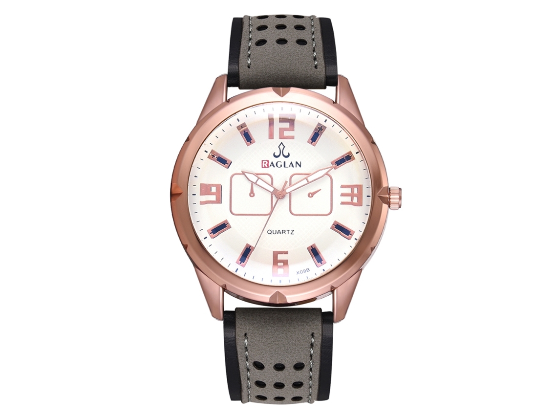 Elegante Y Sencilla Pulsera Para Hombre, Accesorio De Joyería, Regalo, Reloj De Cuarzo Dorado, Pulsera De Pu