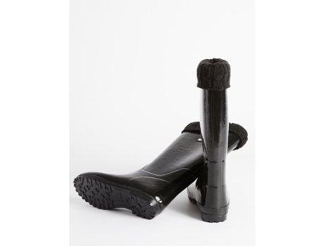 Botas de Mujer AIGLE Lluvia Eliosa Winter Negro (40)