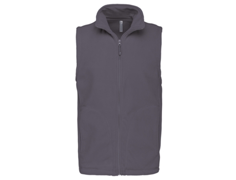 Chaleco para Hombre KARIBAN Luca Gris para Multideportes (XXL)
