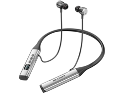 Auriculares Bluetooth 5.3 G886, 100 Horas De Reproducción, Con Banda Para El Cuello Y Carga Inalámbrica, Color Plata.