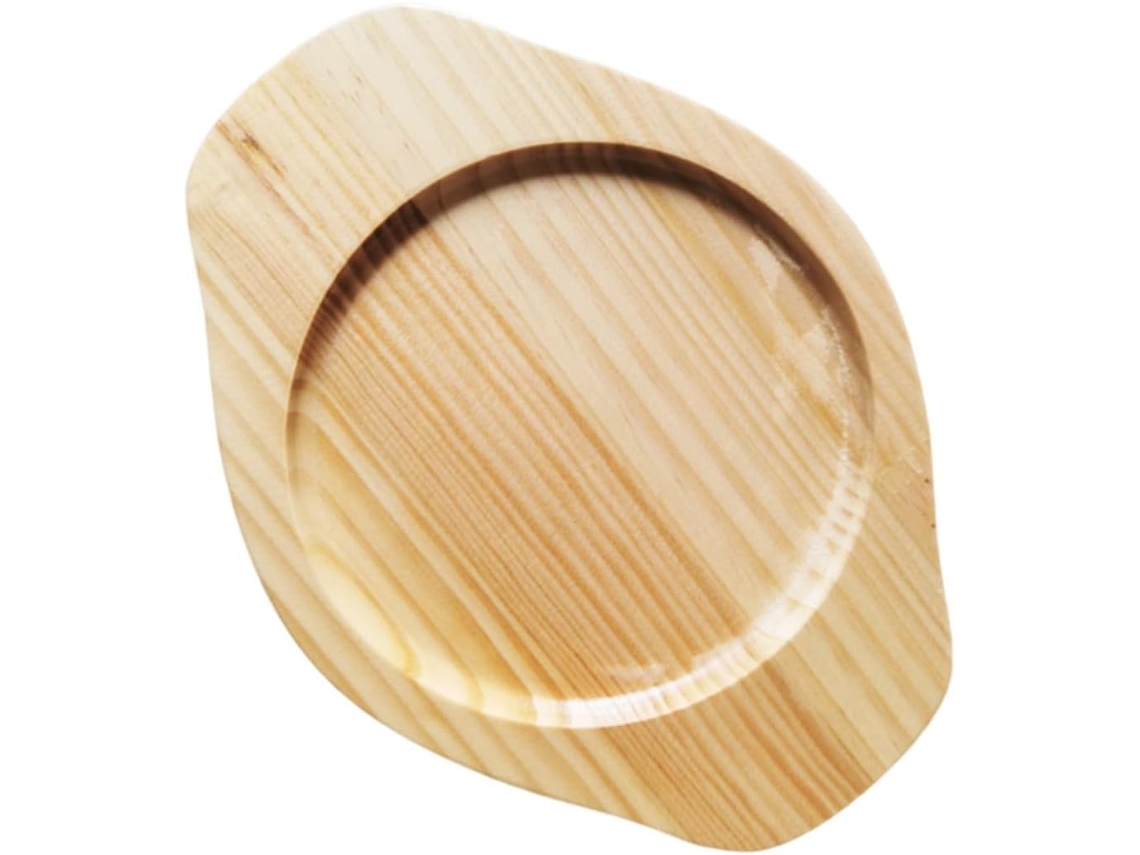 Salvamanteles de madera estilo americano con aislamiento térmico, panel anti-quemaduras, práctico para usar como posavasos y mantel individual. CHABERLU