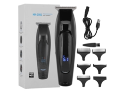 Cortadora De Pelo Eléctrica Lcd Con Carga Usb Recargable Herramienta Profesional Para Peluquerías
