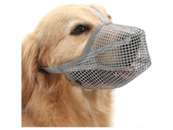 2026-boca Para Perros Con Cintas Ajustables, Malla Suave Para Pequeños, Medianos Y Grandes Perros