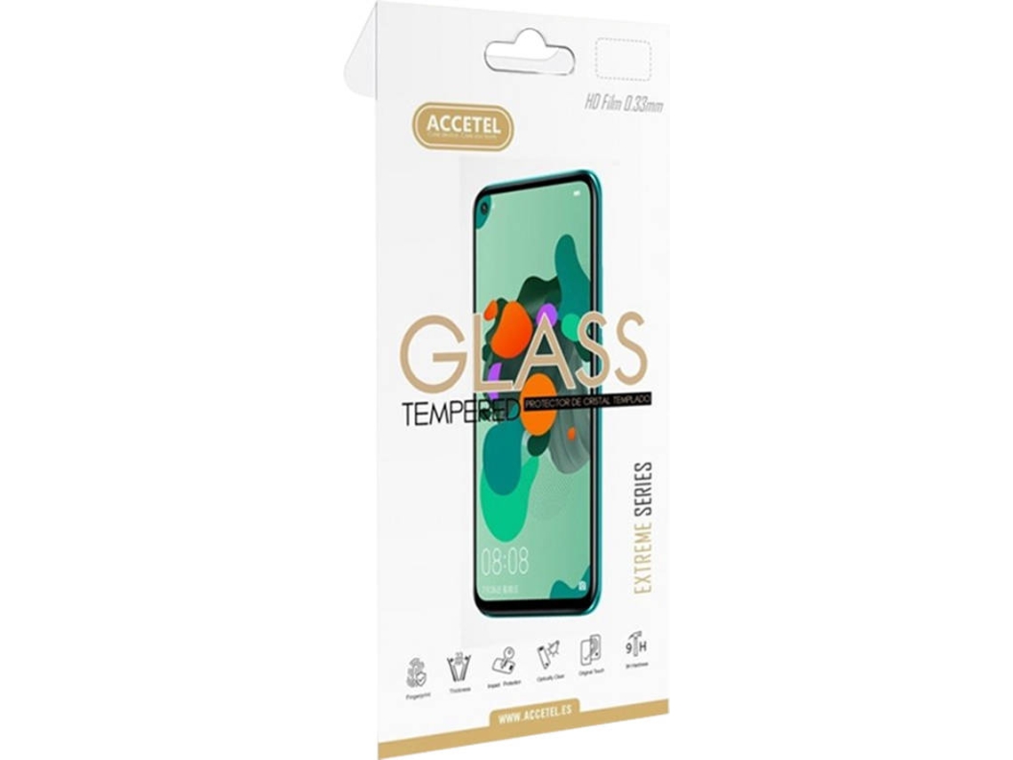 Protector Cristal Templado iPhone 11 ACCETEL 2.5D Transparente