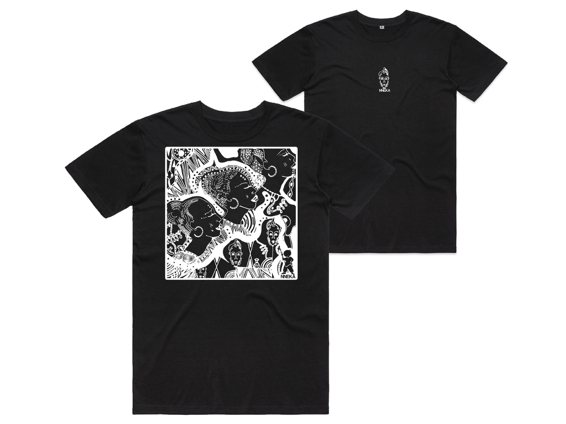 Nneka Supreme Love Black T-shirt Rockinstone Unisex Adults Best Sellers Size:l