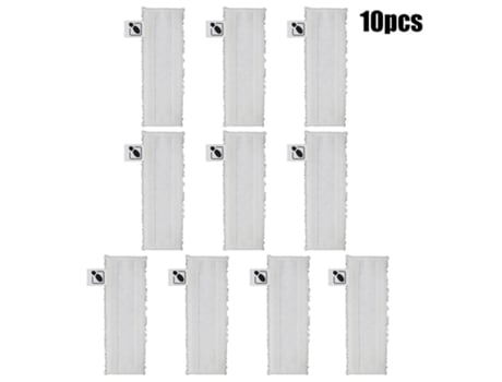 10 * paños de limpieza para Karcher Easyfix 2.863-259,0 Sc1 Sc2 Sc3 Sc4 Sc5 barredora Robot accesorios de limpieza para el hogar