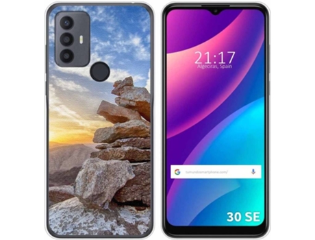 Carcasa para TCL 30 SE TUMUNDOSMARTPHONE Dibujos Sunset Multicolor