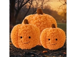 Almohada de peluche de calabaza de Halloween Viewleaf