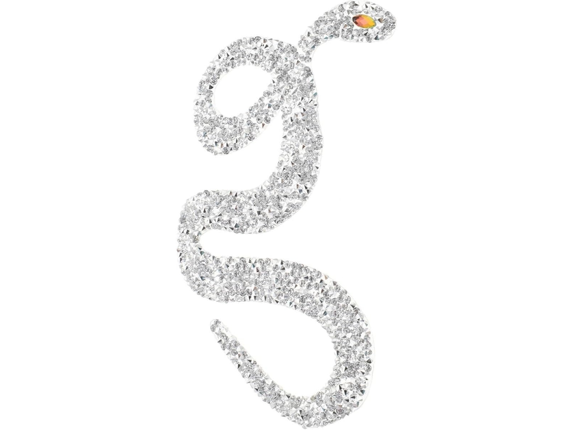 Parche Decorativo Bordado Con Forma De Serpiente,
