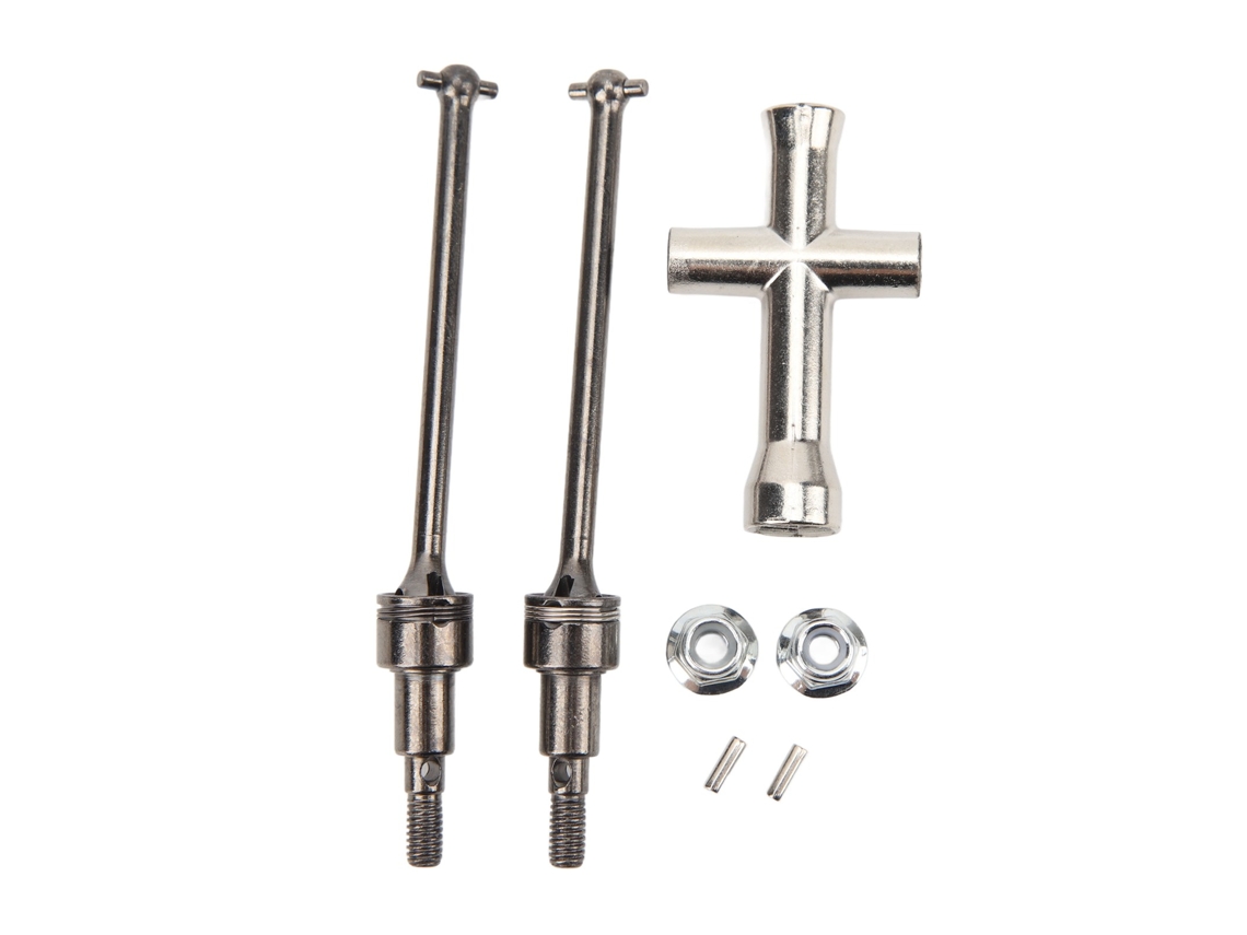 Eje De Transmisión Cvd Delantera Metálica Para Coches Rc 1/16 Scy 16101 16102 16103 16201 Piezas De Mejora