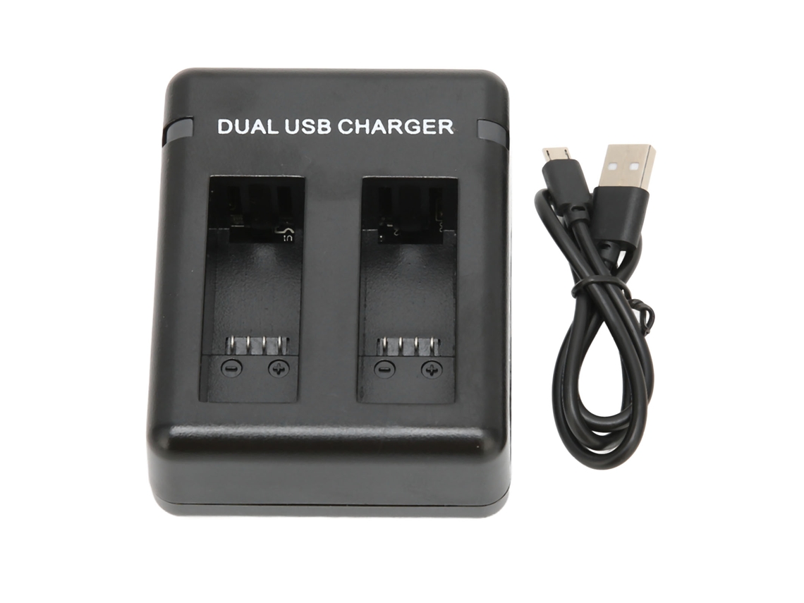 Cargador Rápido Usb Doble Para Baterías De Cámara Ahdbt-501 601 701 801